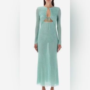 SELF-PORTRAIT
Crystal-Embellished Midi Dress